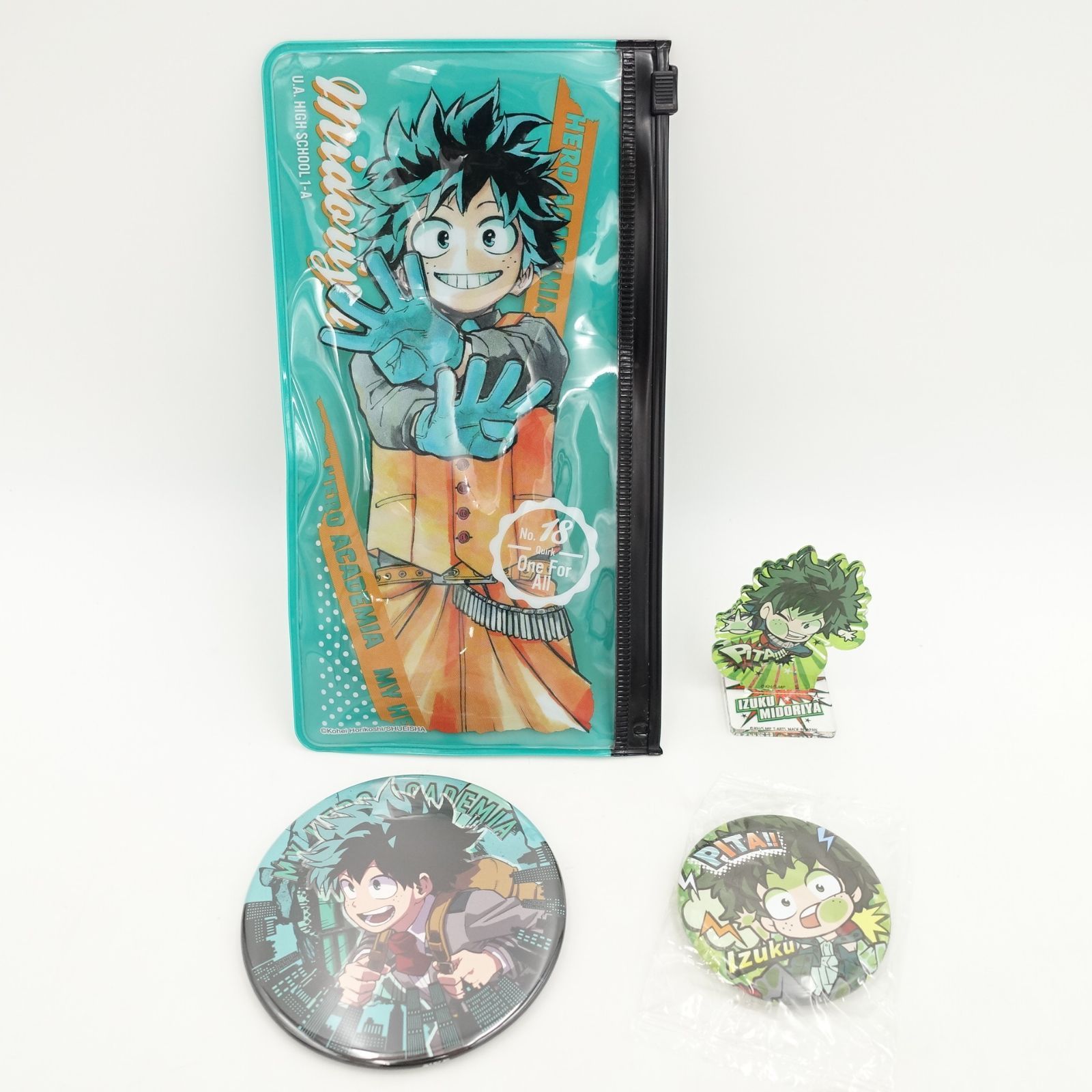 僕のヒーローアカデミア 緑谷出久 缶バッジ 48点セット