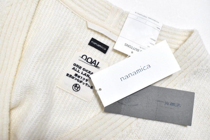 新品 nanamica ナナミカ 光電子 ウールベスト L S24FN026