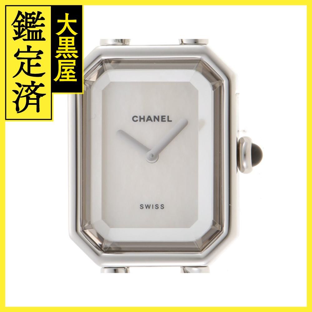 CHANEL シャネル 腕時計 プルミエールM H1064 ステンレス ホワイト ...