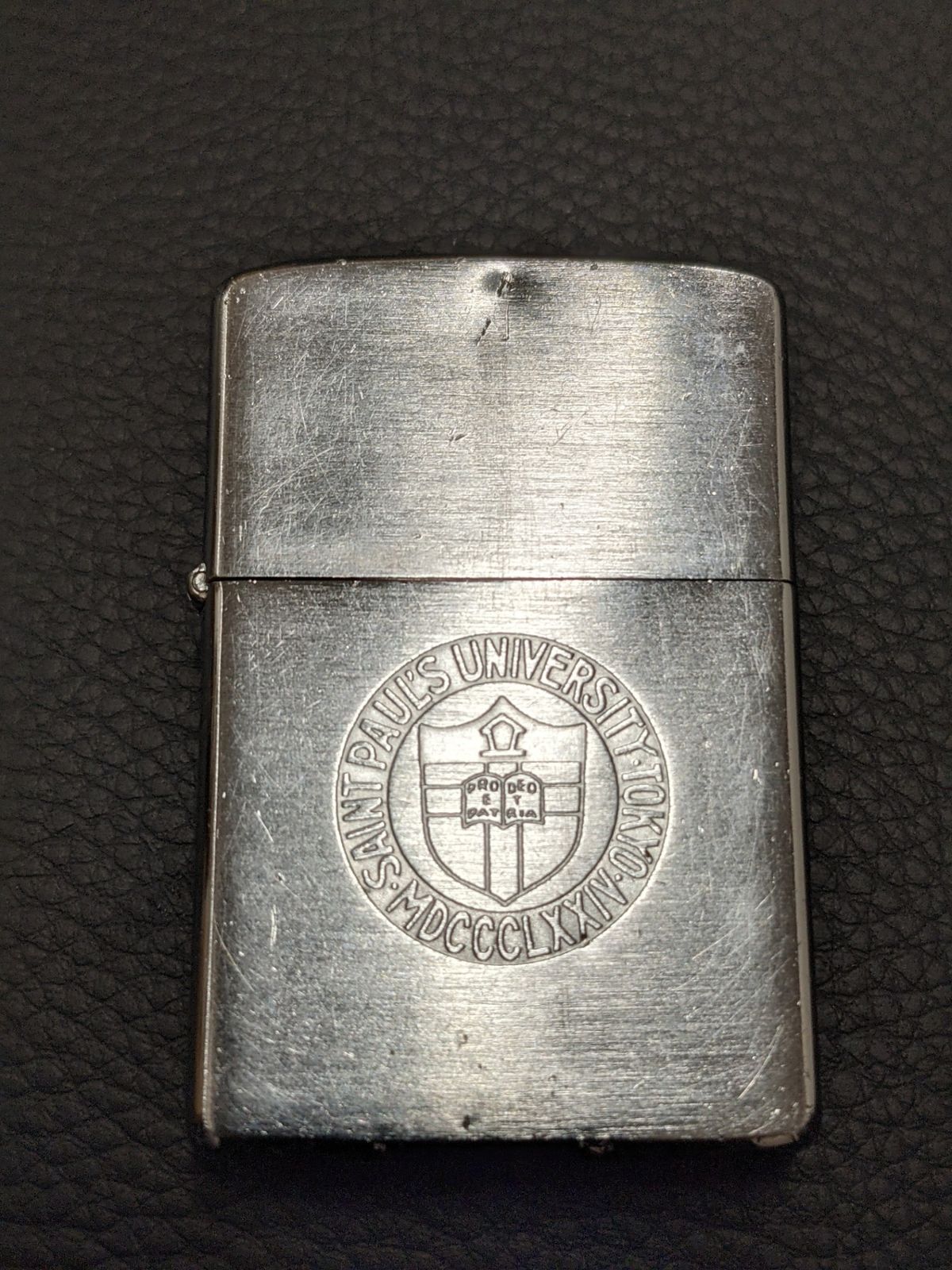 ZIPPO 立教大学 1982年 ヴィンテージ SAINT PAUL'S UNIVERSITY TOKYO ジッポー - メルカリ