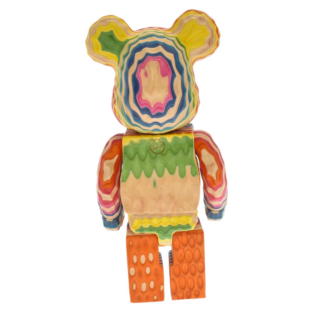 MEDICOM TOY - MEDICOM TOY メディコムトイ ×Fragment design ×HAROSHI BE@RBRICK VERTICAL 400% carved wooden ×フラグメントデザイン ベアブリック カリモク MEDICOM TOY - BE@RBRICK カリモク fragmentdesign × HAROSHI