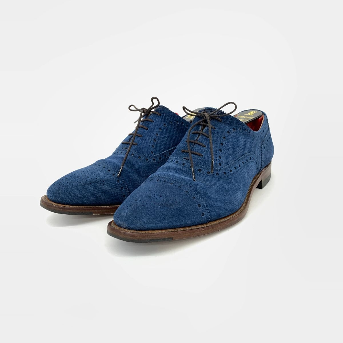 美品 SCOTCH GRAIN スコッチグレイン  シューズ 20146 ブルー   メンズ　240001071585