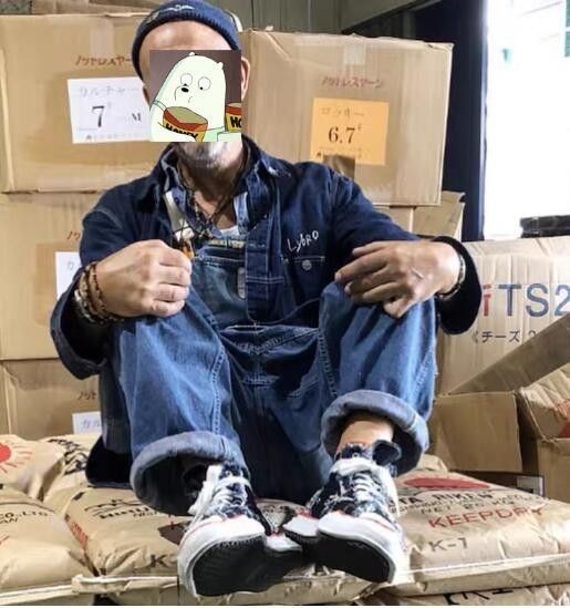 デニムパンツ ペインターパンツオールインワンポケット付き