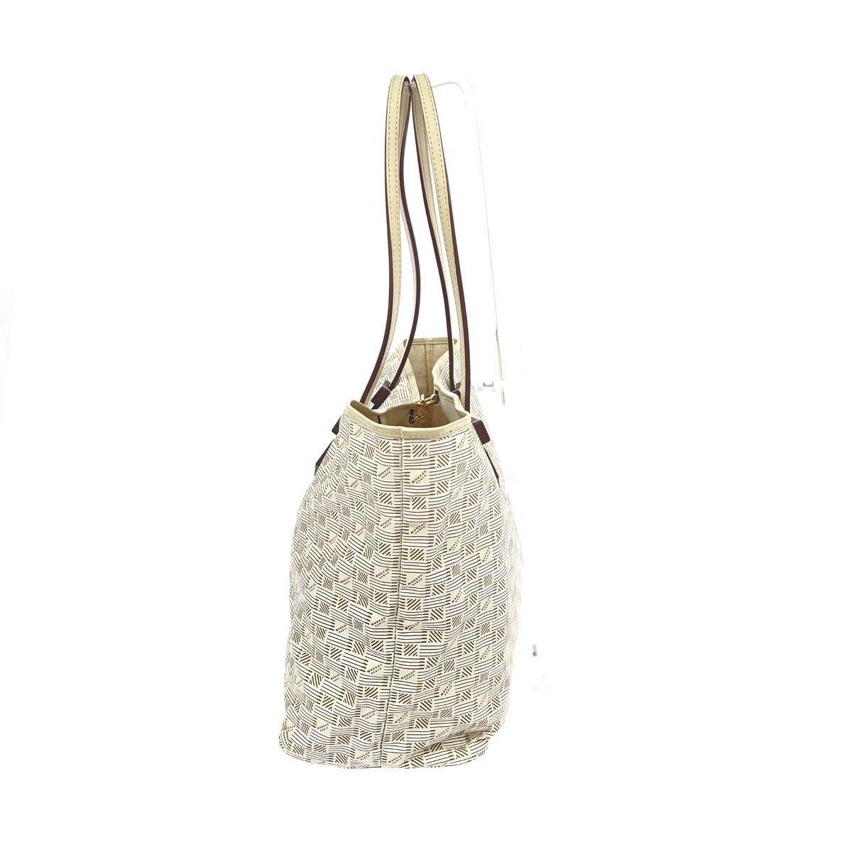 MOREAU PARIS モローパリ 美品 トートバッグ MOREAU PARIS モローパリ トートバッグ ベージュ PVC レディース