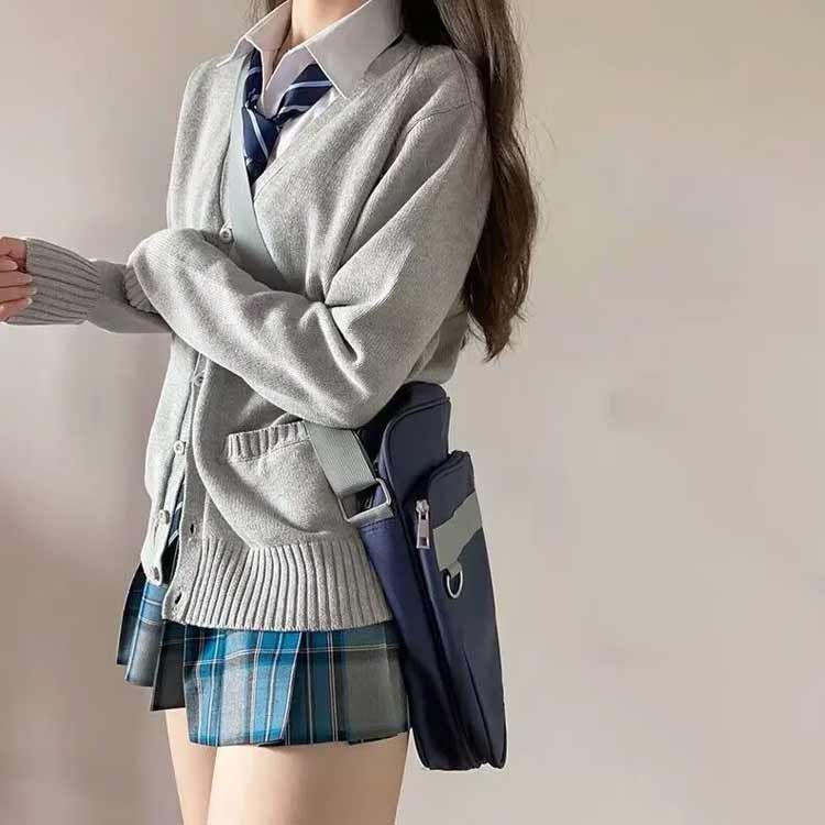 ニット 制服 全8色！スクールカーディガン Vネック スクールセーター 女子 秋冬 ピンク 大きいサイズ 学生服 高校生 ニットカーディガン 中学生  通学 ゆったり 春 紺 キャメル 青 無地