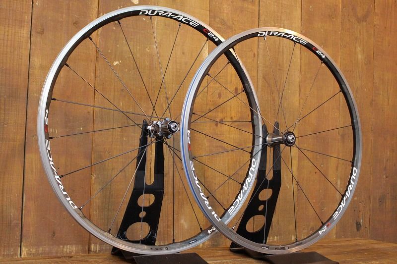 ICN765 シマノ SHIMANO デュラエース DURA-ACE WH-7900-C24 シマノ 10S アルミ カーボン クリンチャー  ホイールセット ナローリム 【芦屋店】