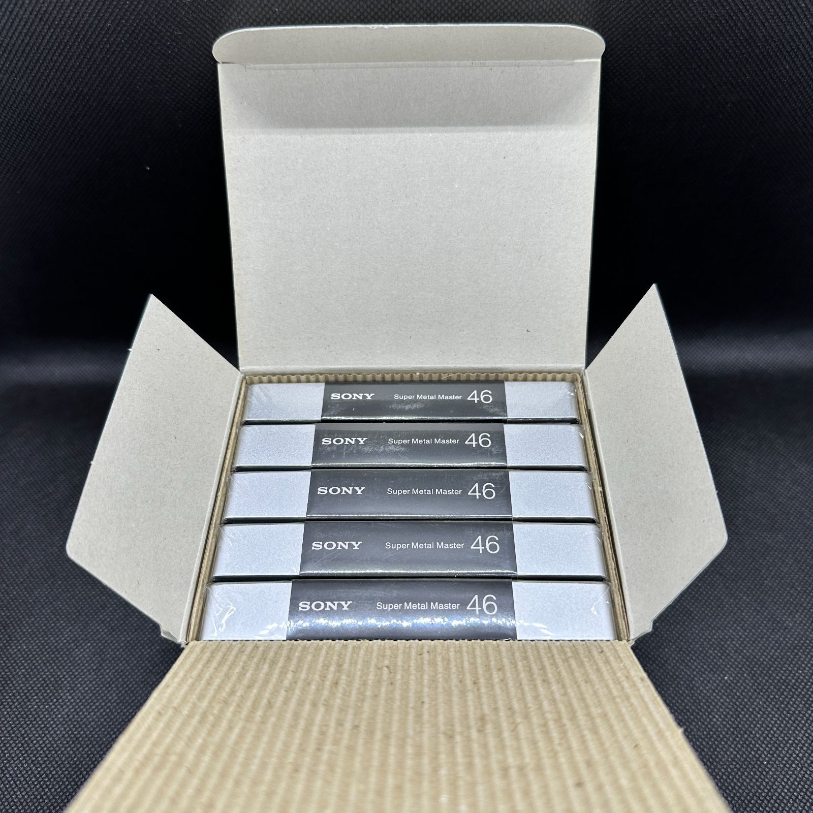 ソニー SONY スーパーメタルマスター46 C-46 SMMST オーディオカセットテープ メタルテープ 5本セット