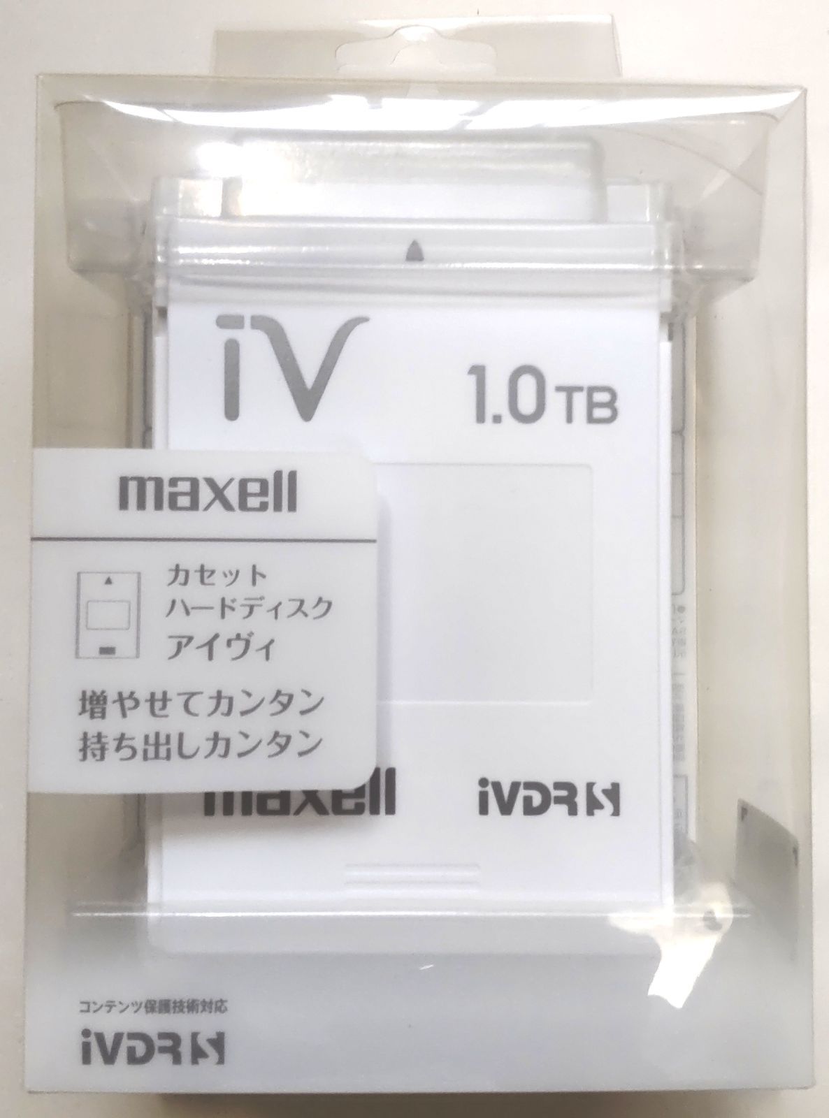 maxell iV 1.0TB カセットハードディスク5個セット maxell IV 1.0TB