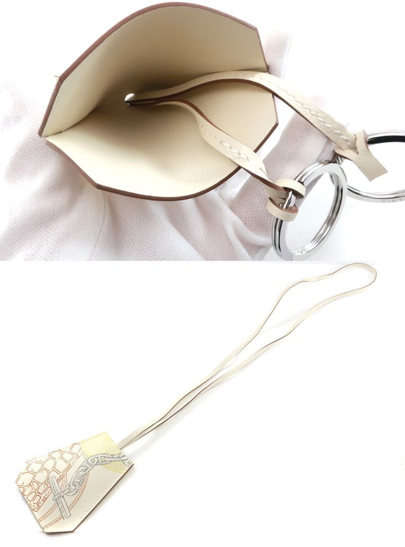 未使用 エルメス ロングネックレス クロシェット IN &OUT 未使用 エルメス ロングネックレス クロシェット IN &OUT