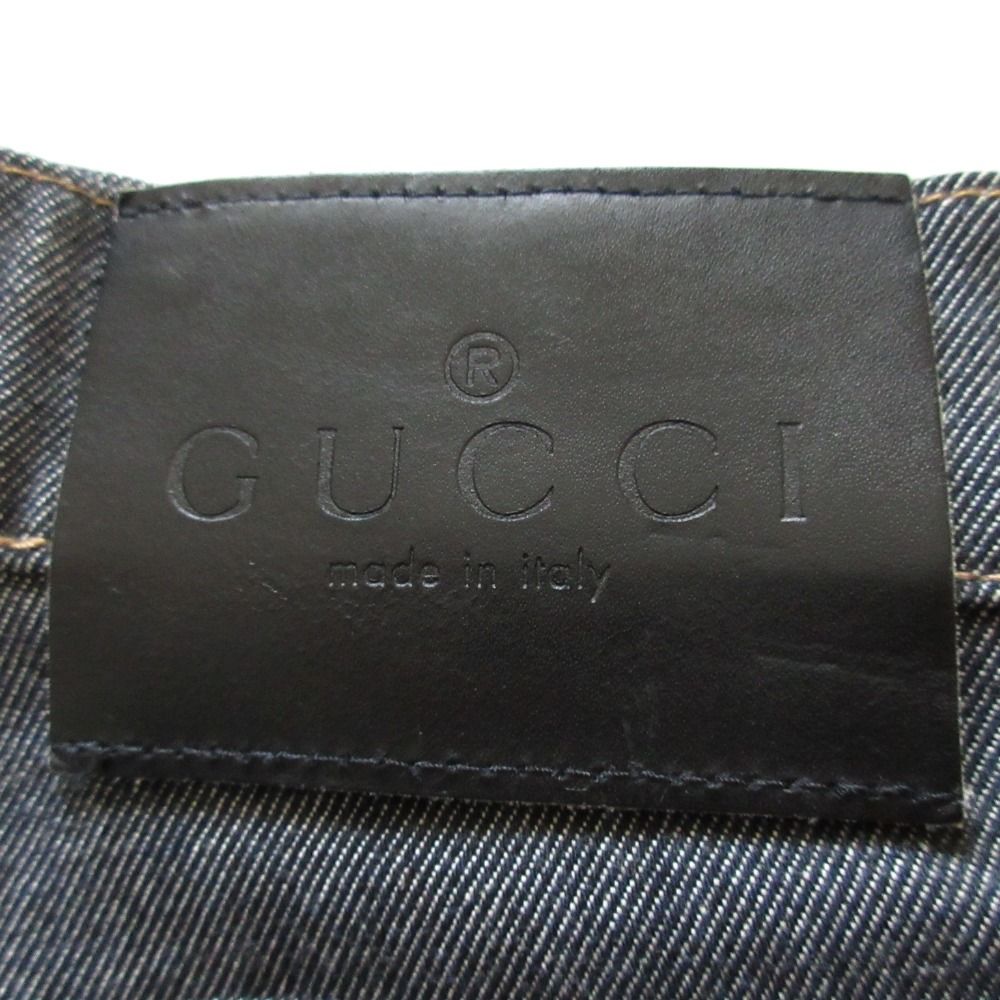 美品 GUCCI グッチ トムフォード期 ジッパーフライ ストレート デニム 