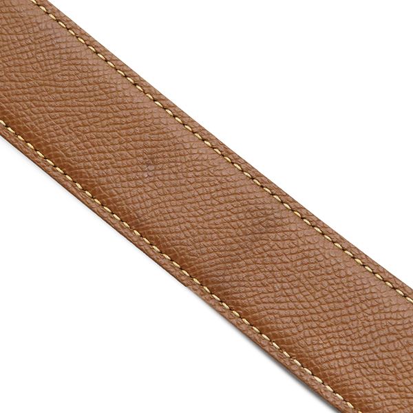 HERMES ブラウンレザー ベルト 95 ⭐️良品⭐️ エルメス レザー