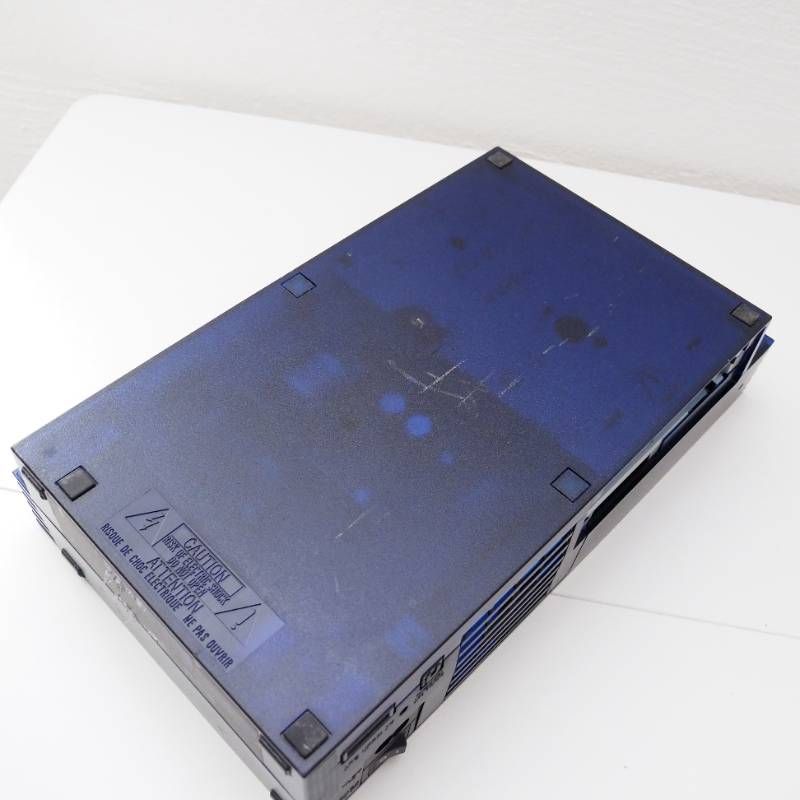 達成 PS2 SCPH-50000 プレイステーション2 ミッドナイト ブルー 本体 すぐ遊べるセット