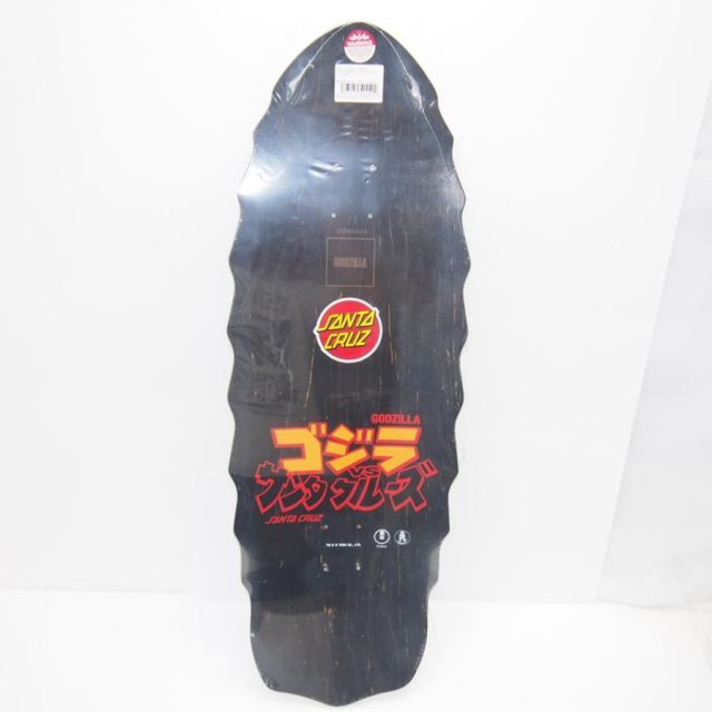 SANTA CRUZ ゴジラデッキ 未使用 SANTA CRUZ SANTACRUZ Godzilla サンタクルーズ ゴジラ スケート