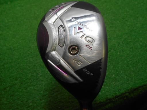 ブリヂストン TOURSTAGE ViQ CL 2012 U5 レディース ユーティリティ UT VT-401U フレックスL レディース 女性用 右利き 右用 Dランク ゴルフクラブ