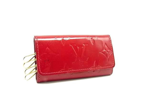 LOUIS VUITTON ルイヴィトン モノグラムヴェルニ ミュルティクレ4 4連