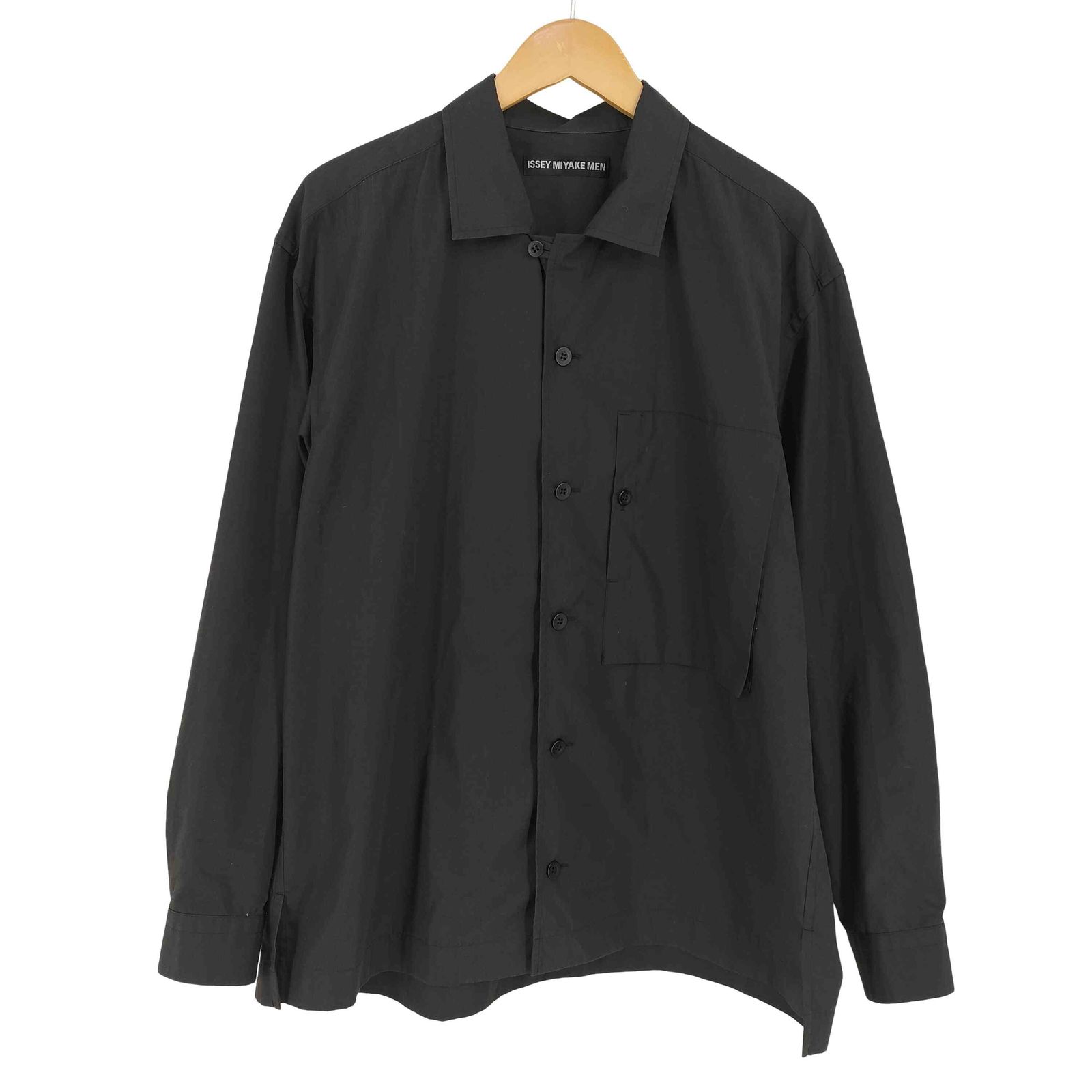 イッセイミヤケメン ISSEY MIYAKE MEN 19SS ボックスポケットオープンカラーシャツ LOOK1 メンズ JPN：3 