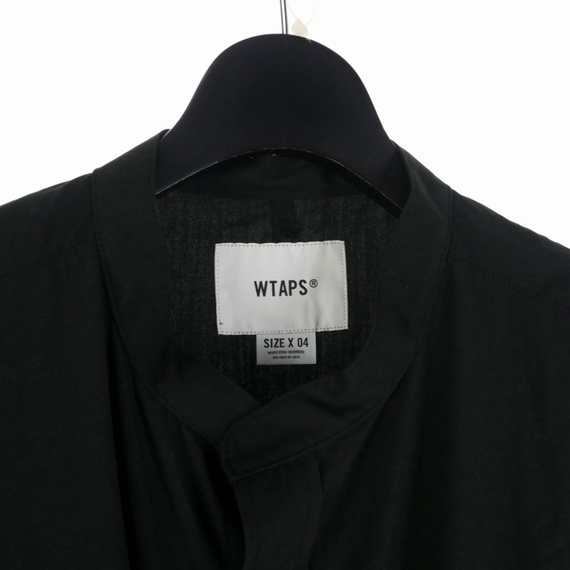 ダブルタップス WTAPS LS Poly Broadcloth Sign ポリ ブロード