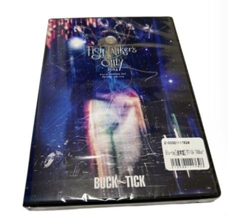 buck-tick FC限定　Blu-ray BUCK-TICK バクチク FC限定 FISH TANKer's ONLY 2024 Blu－ray