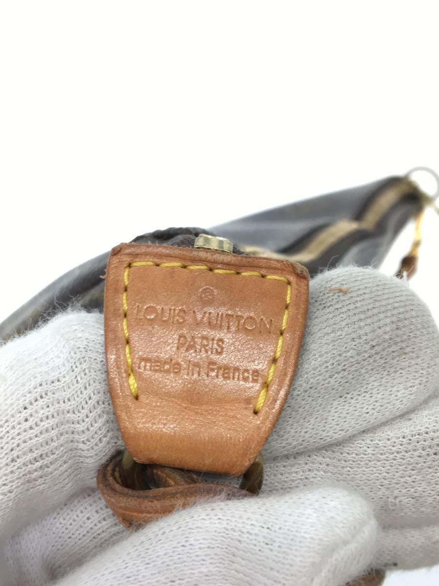 LOUIS VUITTON ポシェットアクセソワール(OLD)_モノグラム_BRW PVC ブラウン - メルカリ