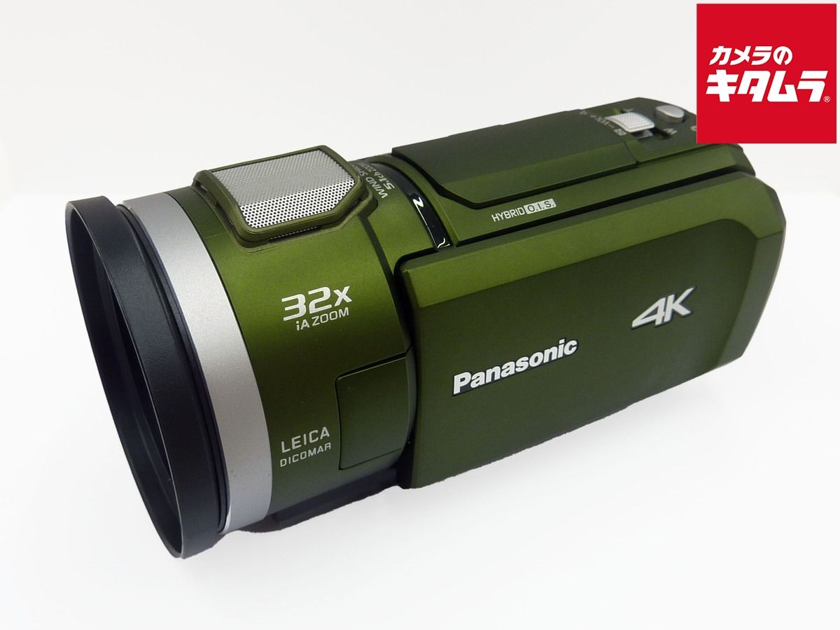 パナソニック デジタル4Kビデオカメラ HC-VX2M-G フォレストカーキ