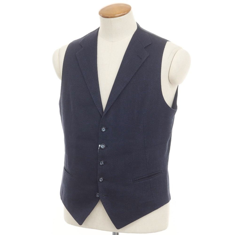 TAGLIATORE × Brilla per il gusto / 別注 ネイビー ジレ TAGLIATORE