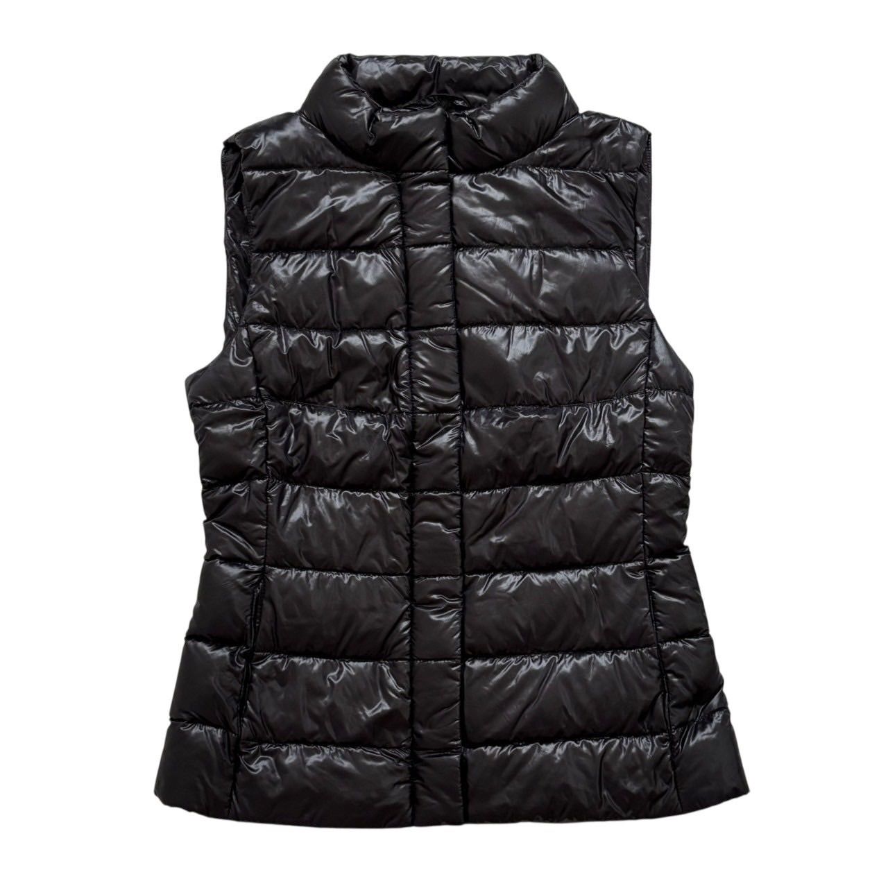 美品✨ZARA ブラック キルティングダウンベスト ポンチョ 新品未使用 ZARA オーバーサイズ キルティング ポンチョ