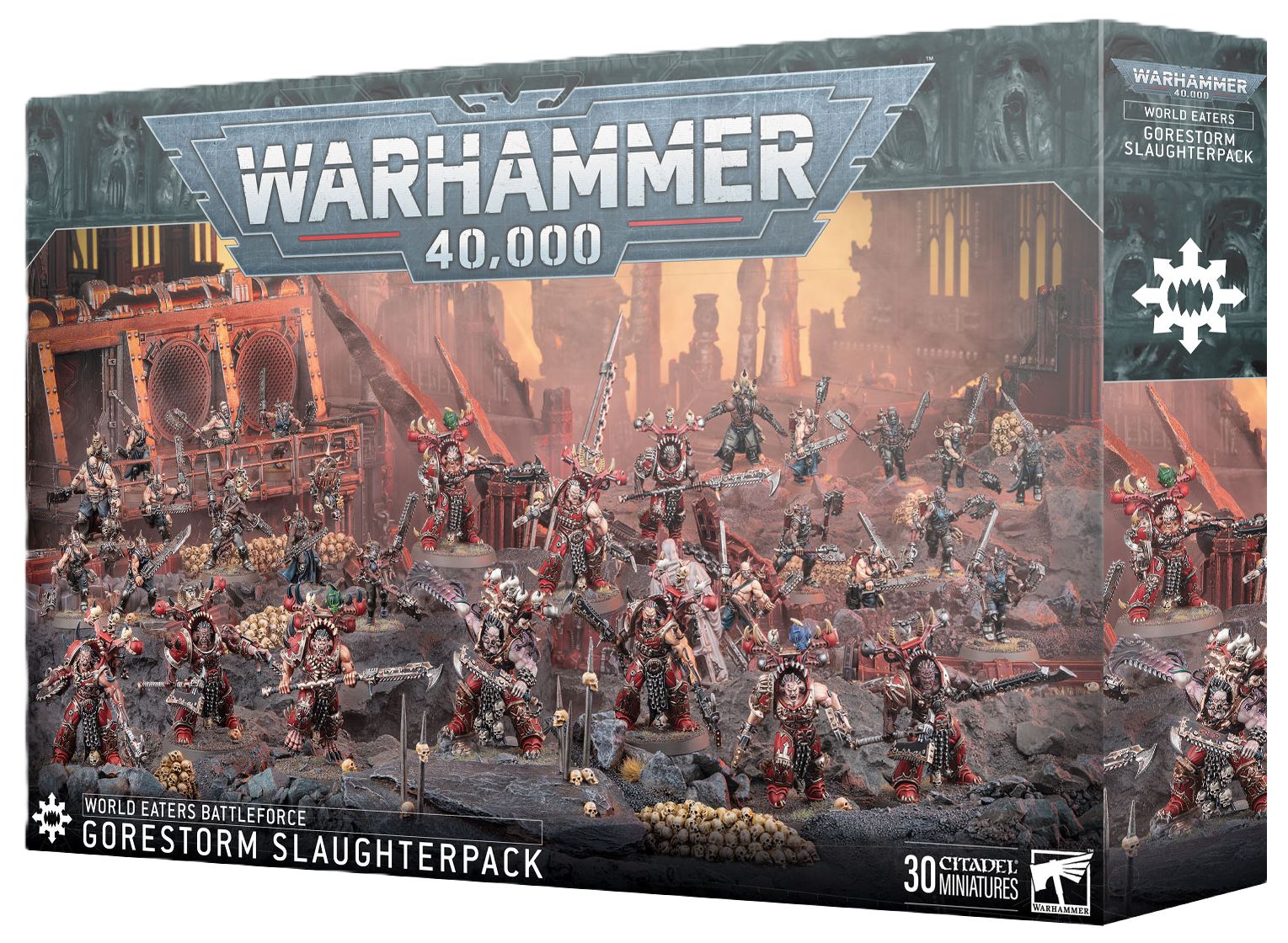 ウォーハンマー ワールドイーター 暴虐猛殺群 WORLD EATERS GORESTORM SLAUGHTERPACK