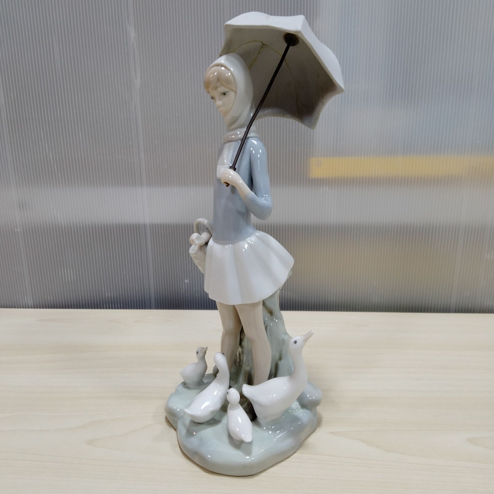 【希少】オールド リヤドロ お食事の時間 アヒル 女の子 置物 LLADRO 希少】オールド リヤドロ お食事の時間 アヒル 女の子 置物 LLADRO