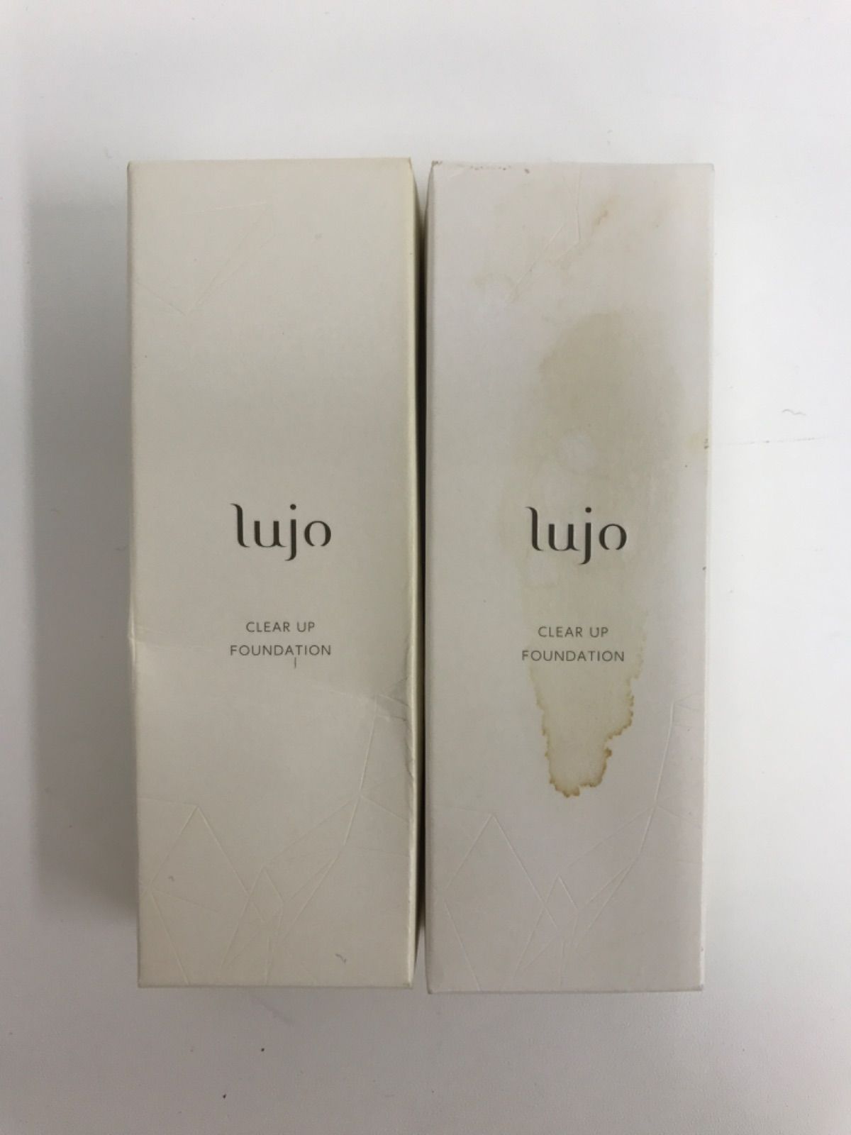 lujo クリアアップファンデーション ライトベージュ 20g✖️2セット