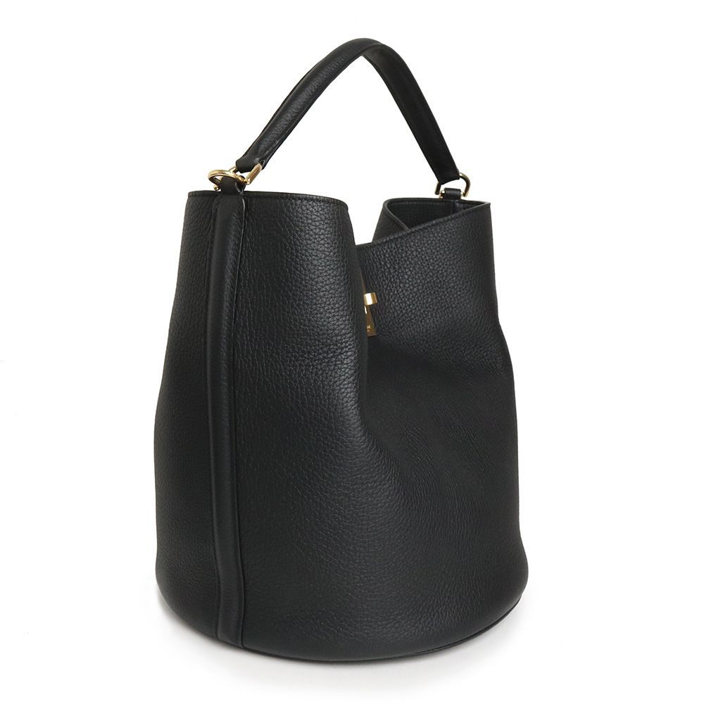 セリーヌ バケット 16 セーズ 2way ショルダー ハンドバッグ 斜め掛け  