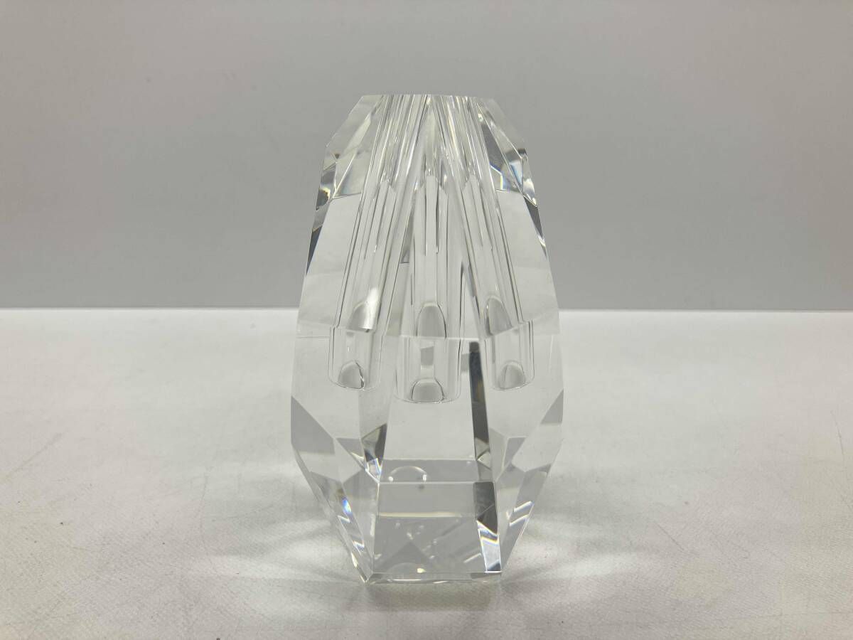 NARUMI GLASS WORKS 一輪挿し (M) ティアドロップ 花瓶 ナルミ 箱あり 