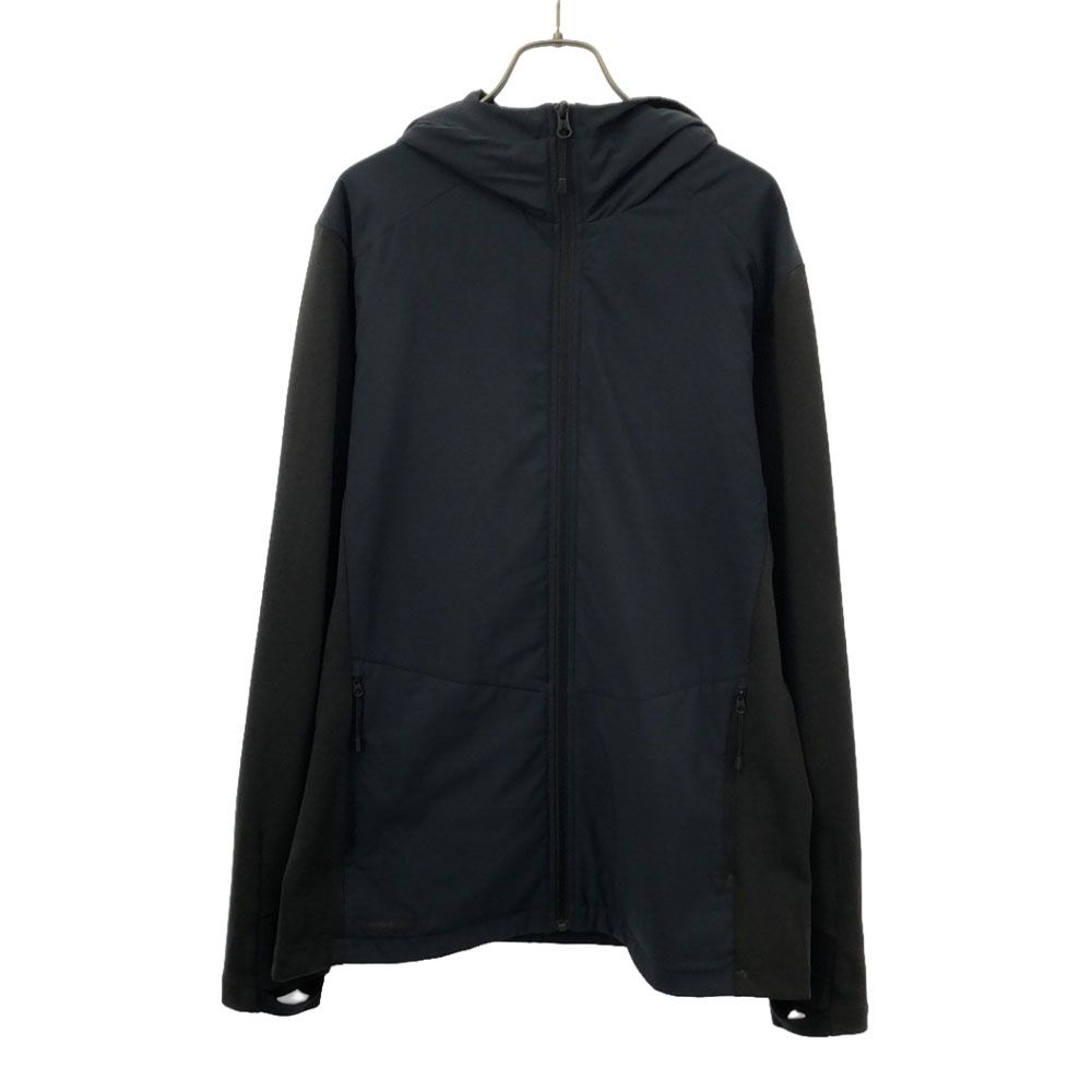 ピークパフォーマンス ジップパーカー L ネイビー×ダークグレー PeakPerformance メンズ ピークパフォーマンス ジップパーカー L ネイビー×ダークグレー