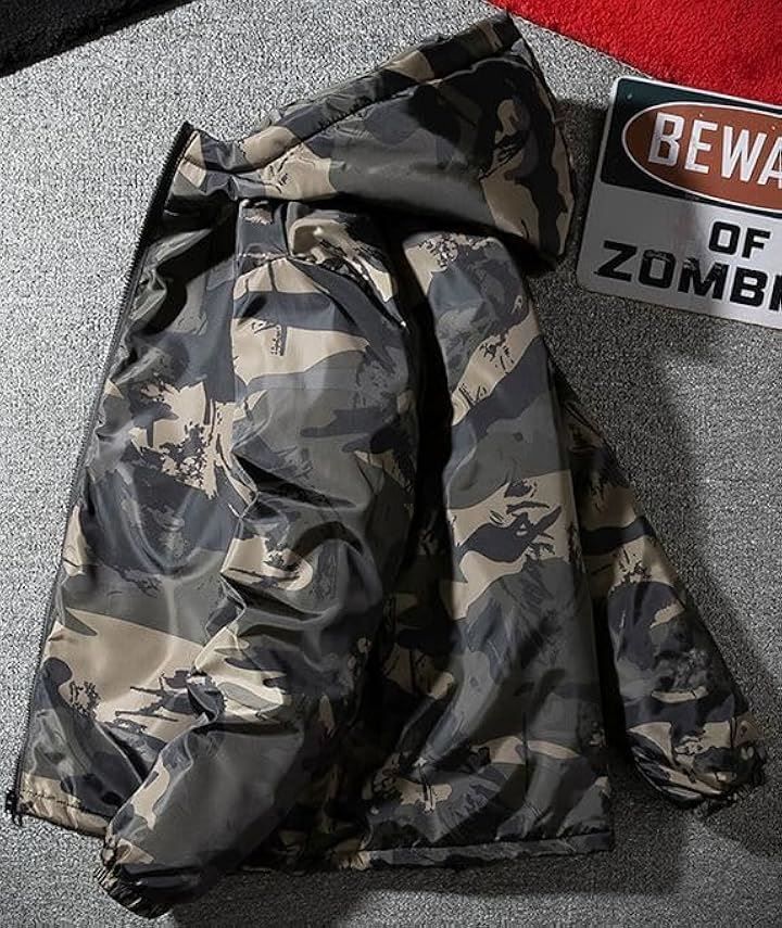 V12 ジップブルゾン　メンズL 裏地付き　カモフラージュ　迷彩 V12 ジップブルゾン メンズL 裏地付き カモフラージュ 迷彩