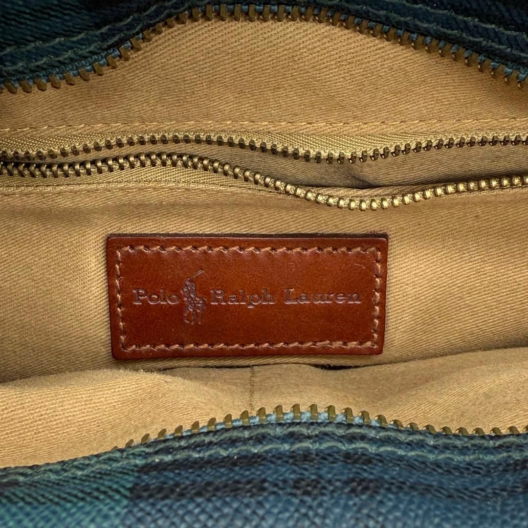 メッセンジャーバッグ タータンチェック