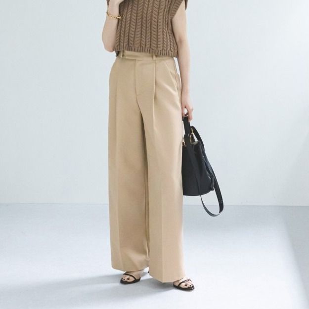 NOBLE (ノーブル) 23030240509030 ウールギャバスラックスパンツ