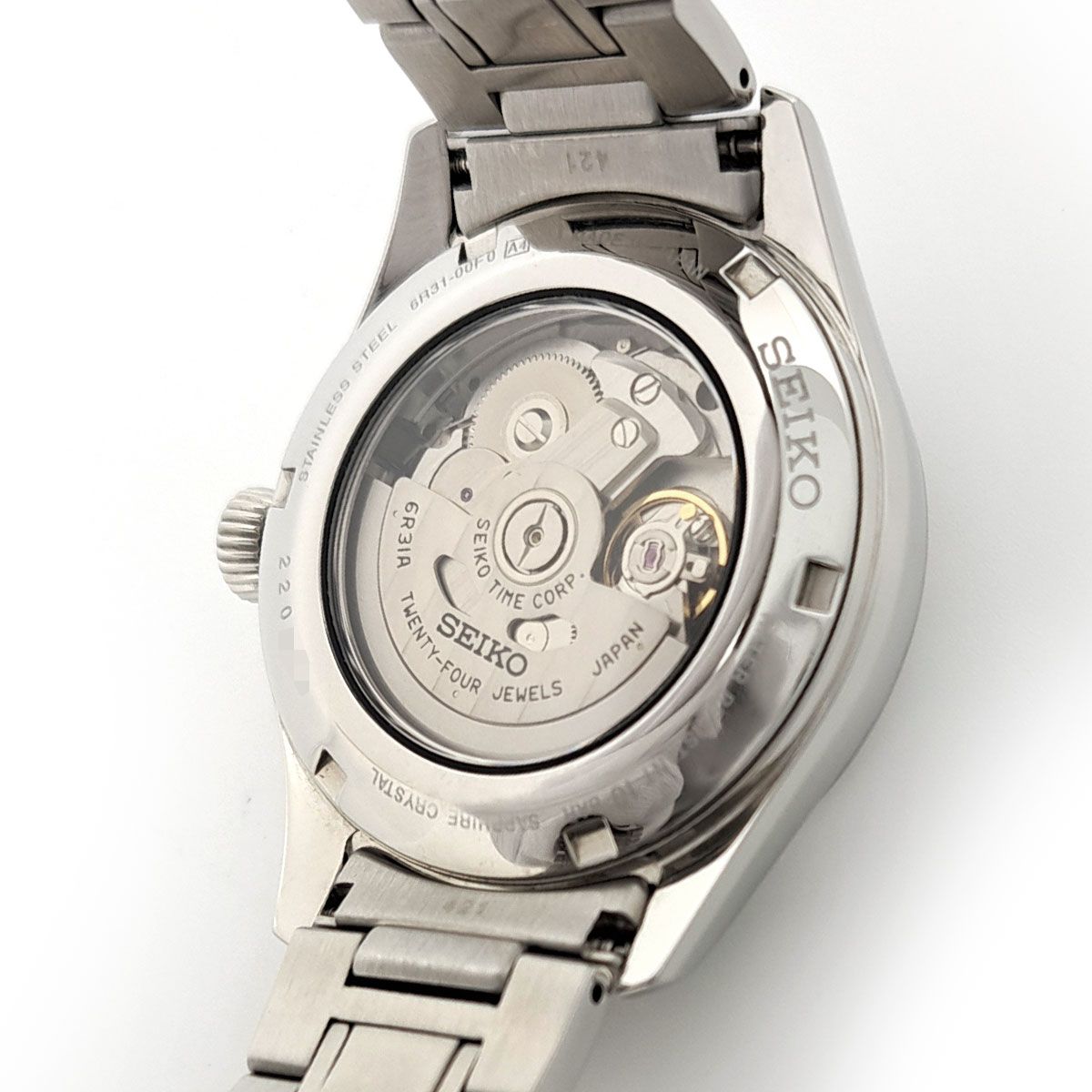 セイコー プレザージュ SARX095 自動巻き ステンレススティール メンズ  