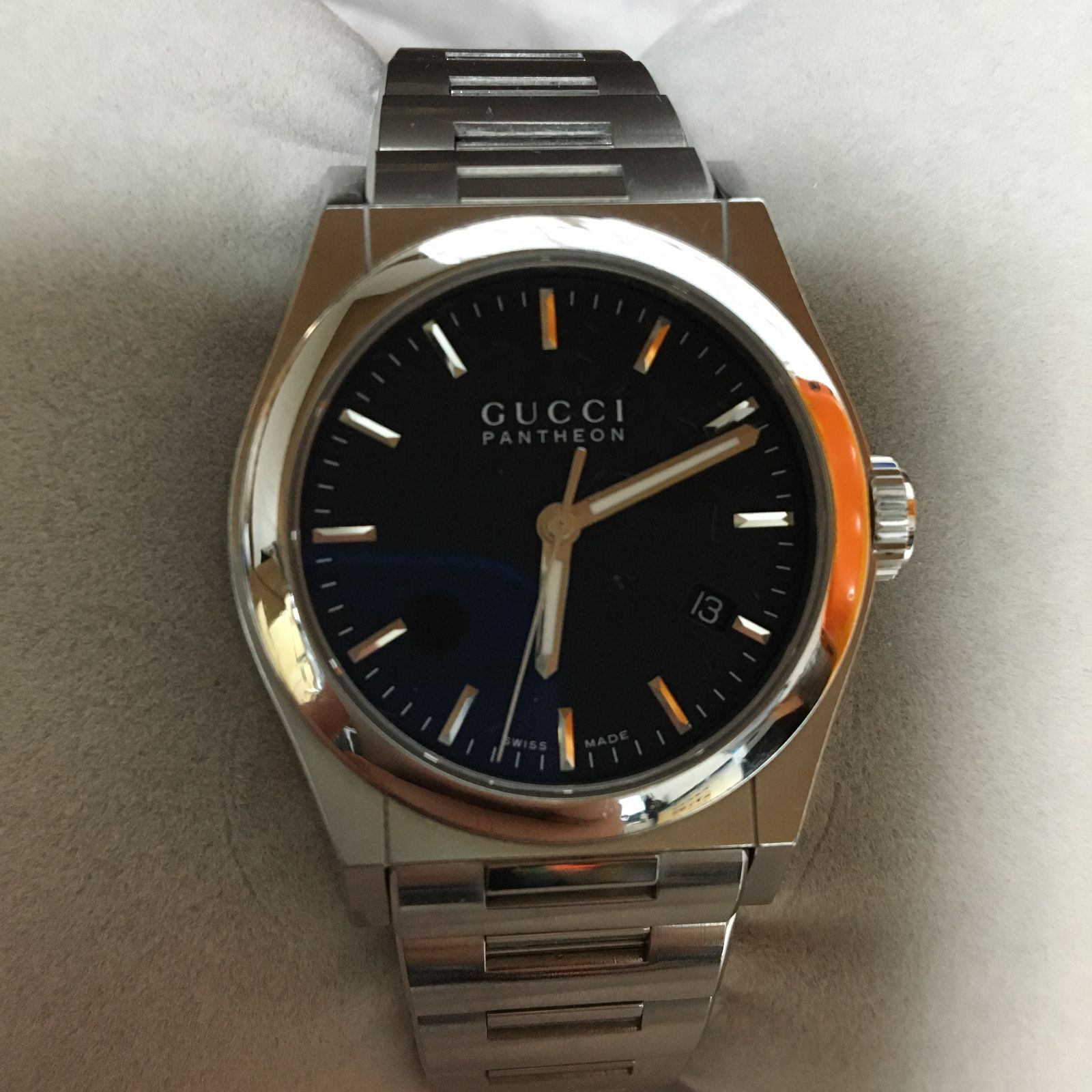 GUCCI パンテオン 腕時計 115.4 YA115510 グッチ - メルカリ