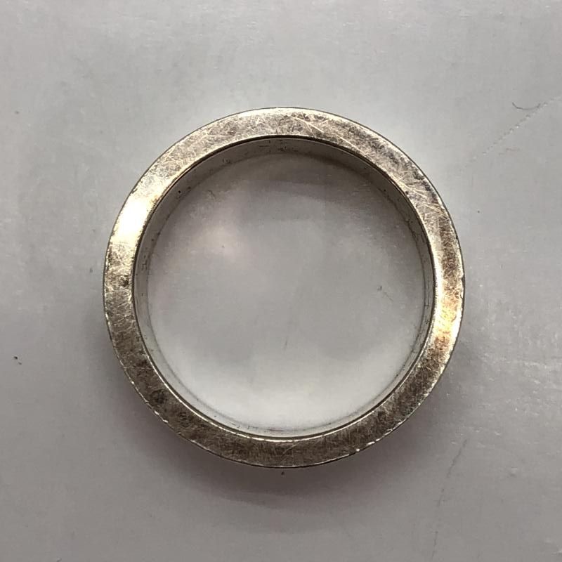 GUCCI adidas グッチ アディダス リング 銀 指輪 21号 中古 中古】Gucci × adidas シルバーリング 21号 グッチ アディダス