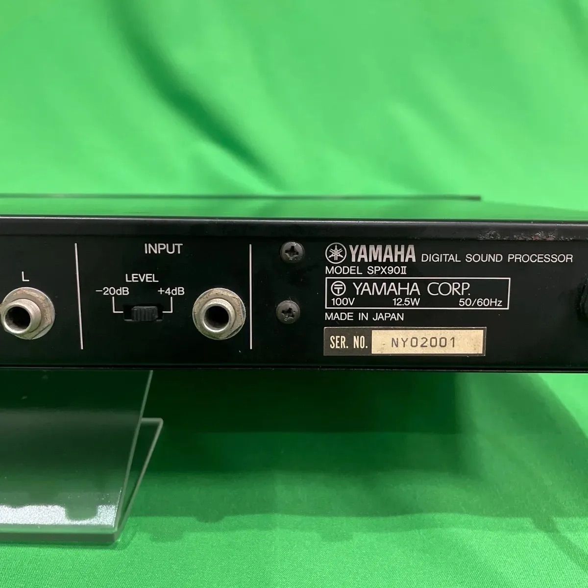 ジャンク品】YAMAHA SPX90II デジタルサウンドプロセッサー