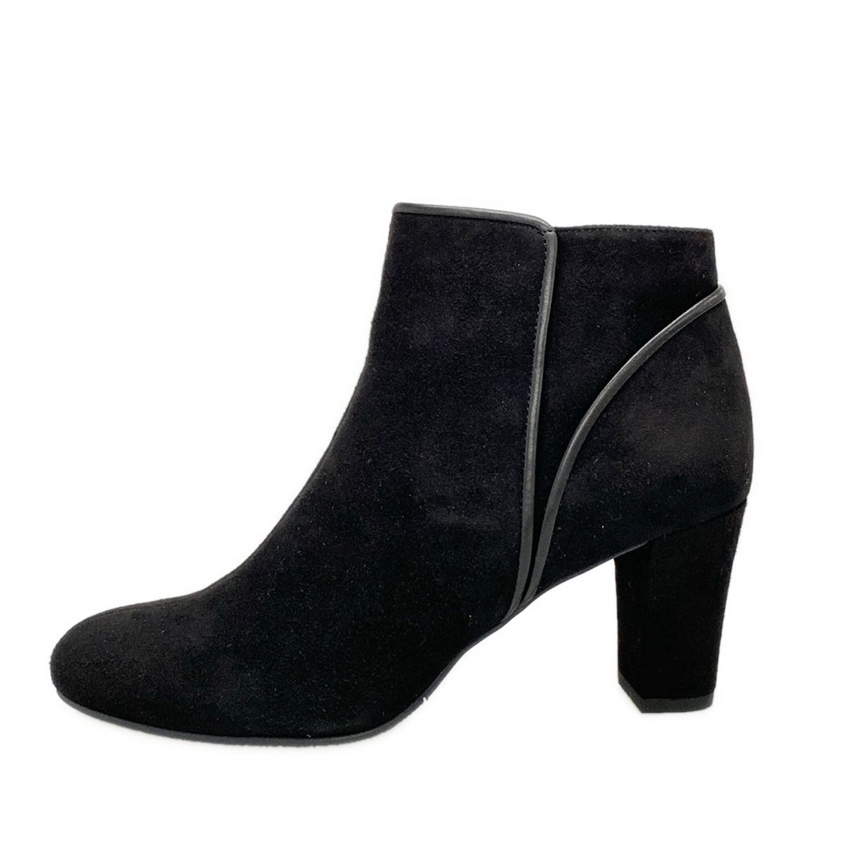 DIANA ダイアナ ショートブーツ 22 1|2 EE レディース - 黒