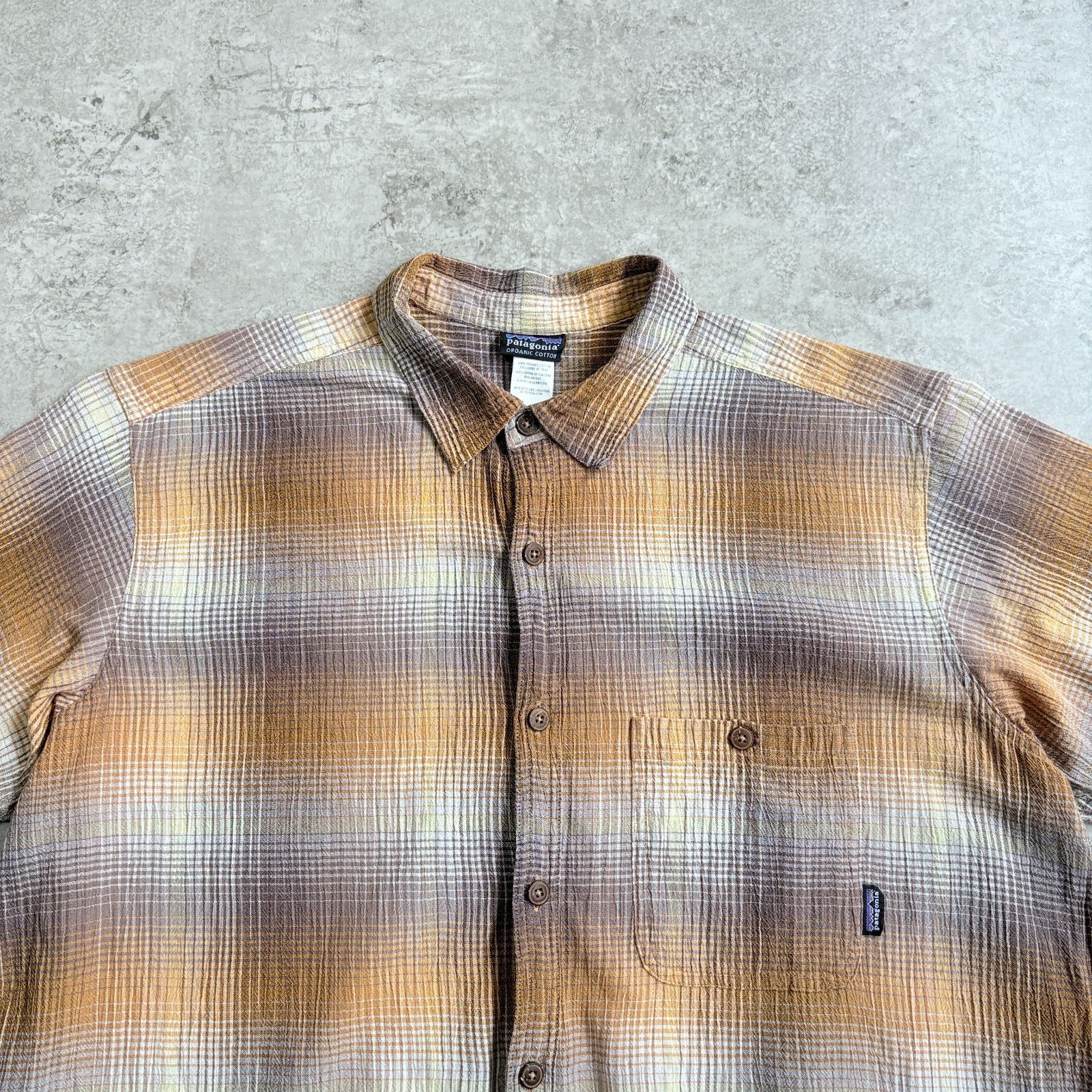 2011年製 patagonia A/C Yarn Dye Shirt 【 brown shadow 