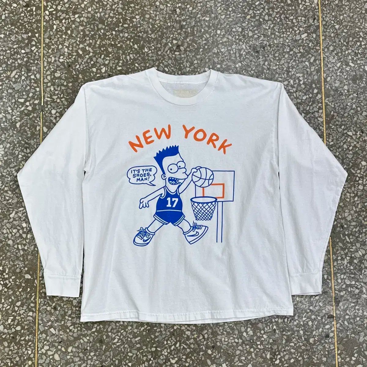 The 1PIU1UGUALE3 バート : シンプソンズ ロンT 長袖Tシャツ Simpsons 