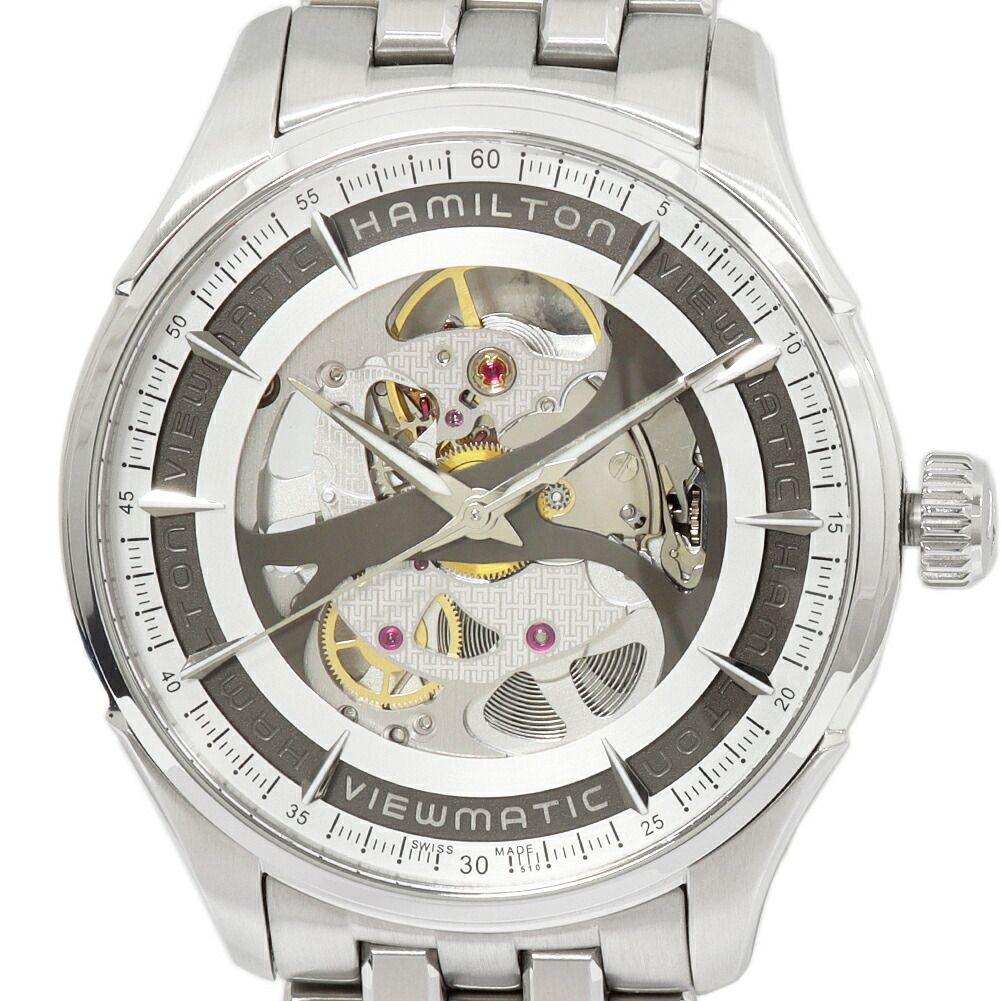 ハミルトン ジャズマスター ビューマチック スケルトンジェント H42555151 H425551 メンズ
