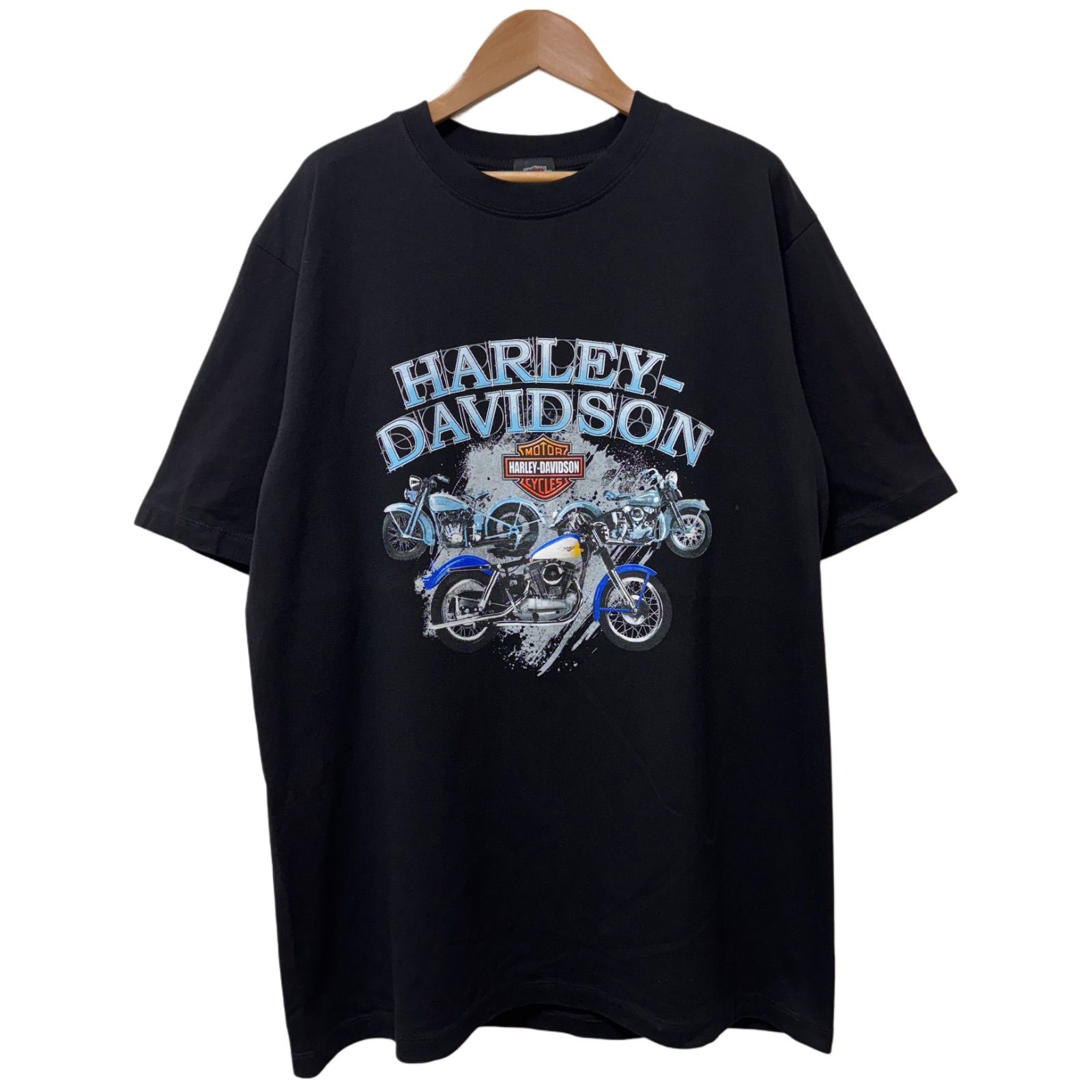 ハーレーダビッドソン Tシャツ XLサイズ ブラック 00s HARLEY