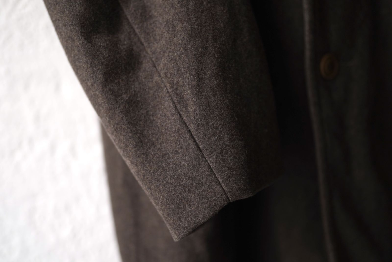21AW Over Half Coat ウールバルマカーンコート / the Crooked Tailor