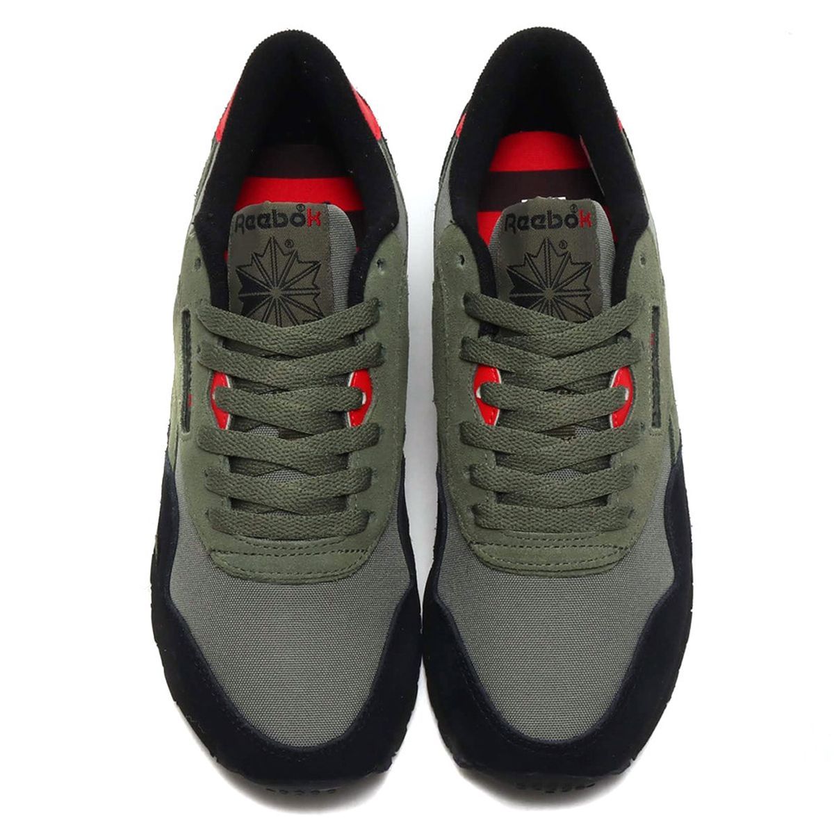 【Reebok CLASSIC×KAELA】クラシックナイロン [CL NYLON KAELA] 木村カエラ リーボック 15周年 23.5cm [リーボック] REEBOK×木村カエラ クラシックナイロン [CL NYLON KAELA] ハンターグリーン⁄ブラック⁄スカーレット DV7317  日本国内正規品