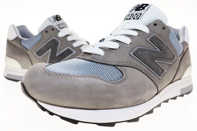 ニューバランス NEW BALANCE M1400WA MARBLEHEAD 27.5cm Dワイズ マーブルヘッド グレー ブランド古着ベクトル ▲ 251015