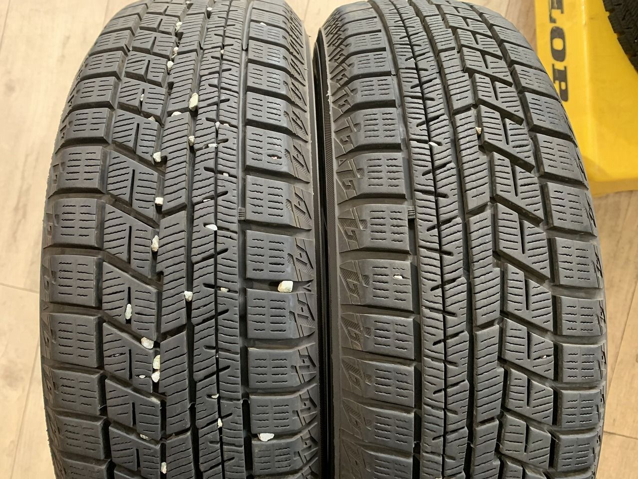 【2405078】スタッドレス YOKOHAMA iCE GUARD iG60 155/65R14 2022年 軽自動車 ワゴンR タント ムーヴ スペーシア N-BOX N-ONE パレット ラパン ルークス  モコ エブリィ クリッパー 等