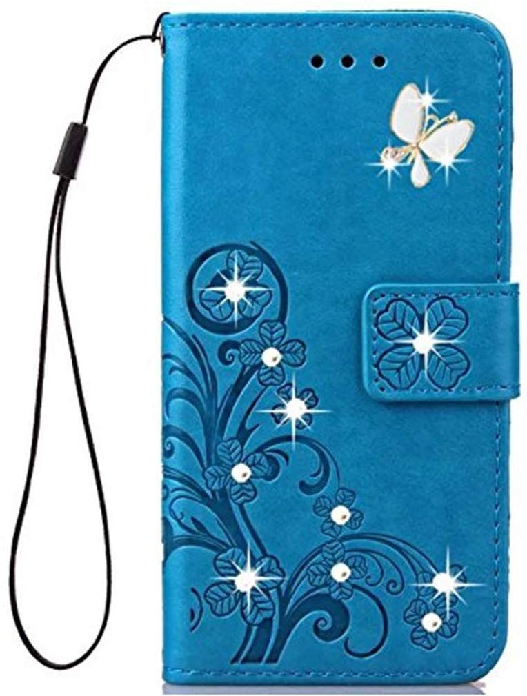 【人気商品】シンプルスマホ6 ケース シン フィット BASIO active SHG09 ケース simple sumaho6 おしゃれ 純色 四つ葉のクローバーの印 PUレザー 上絵 手帳型 カード入れ Smartphone 6 財布カバー スタンド機能