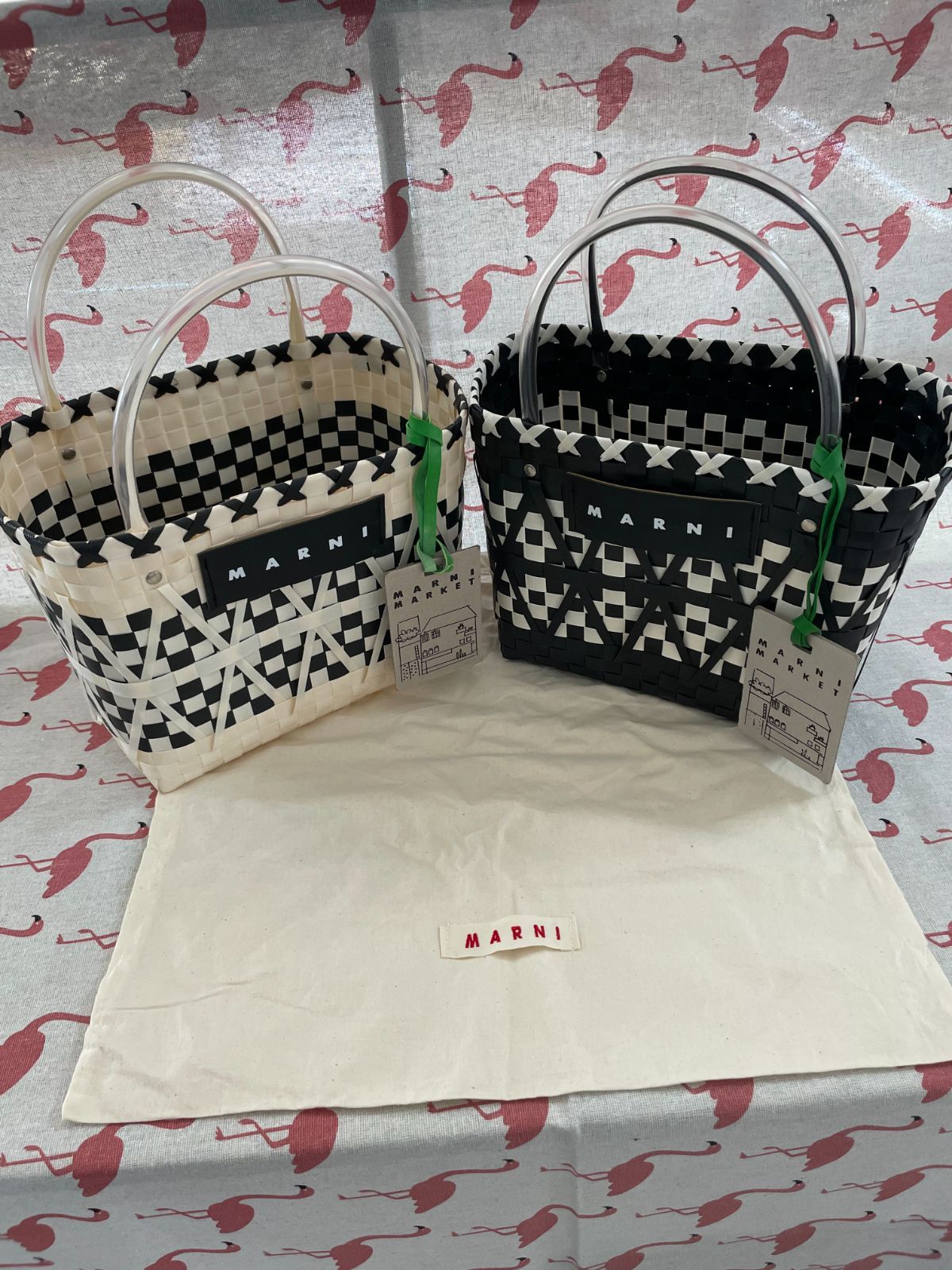 MARNI マルニ かごバッグ 即対応 トートバッグ